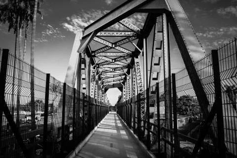 Whittier Bridge Foto stock