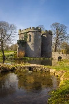 Whittington Castle Stock Photos