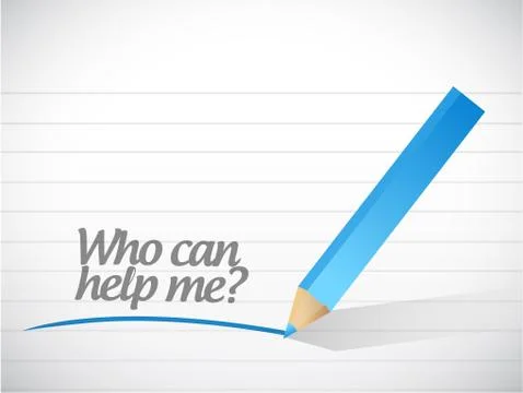 Who can help me message illustration design Stock Illustration