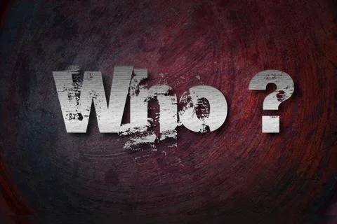 Who concept Stock Illustration