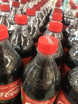 Who doesn't like coke? 写真素材