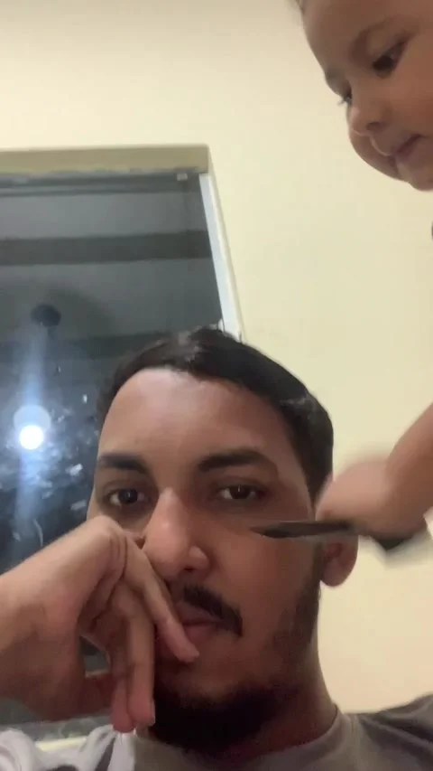 Who Needs A Barber When You Have A Niece, Redencao, Para, Brazil - 15 Jan 2023 Stock-Footage 236703577