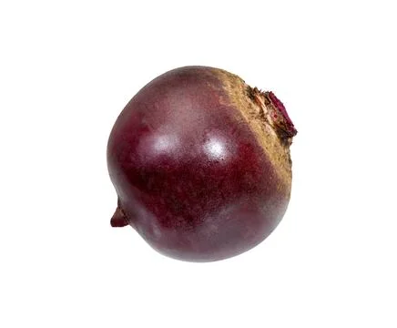 Whole beet root on white. Stock Photos
