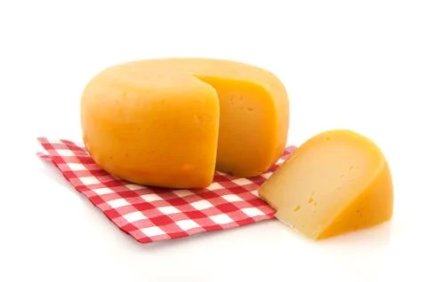 Whole cheese Stock Photos