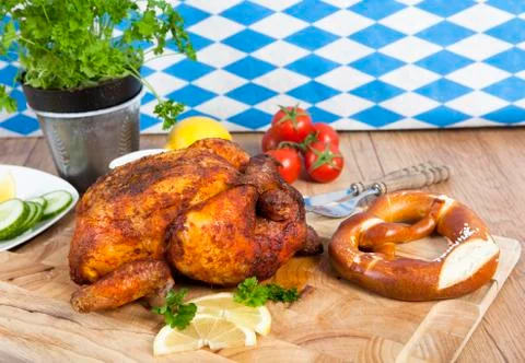 Whole chicken 写真素材