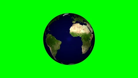 Whole Earth rotation loop with night side city lights 4k Stock Footage 127081520