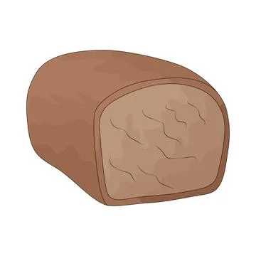 Whole Grain Bread illustration Stock Illustration