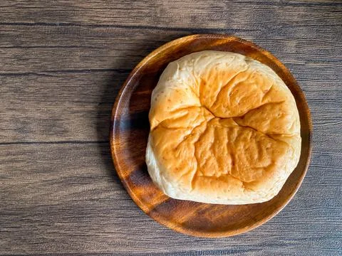 Whole grain bread on the table ready to eat Stock Photos