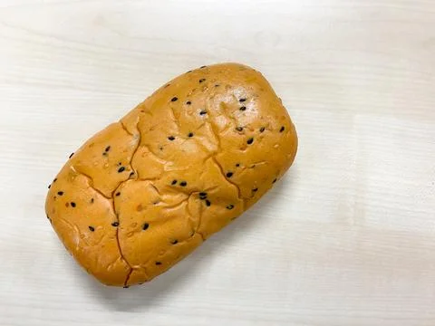 Whole grain bread on the table ready to eat Foto stock