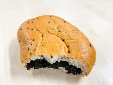 Whole grain bread on the table ready to eat Stock Photos
