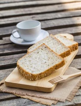 Whole Grain rye bread Stock Photos