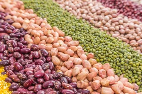 Whole grains Stock Photos