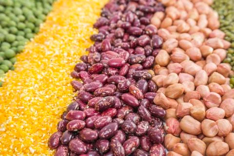 Whole grains Stock Photos