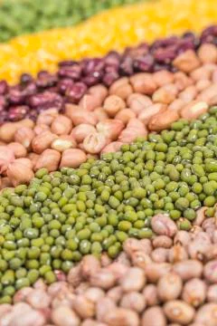 Whole grains Foto stock
