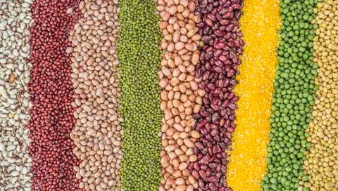 Whole grains Stock Photos