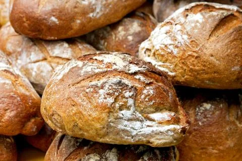 Whole loaf of Bread Stock-Fotos