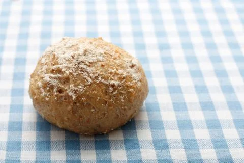 Whole meal bread roll Stock Photos