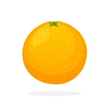 Whole orange Stock Illustration