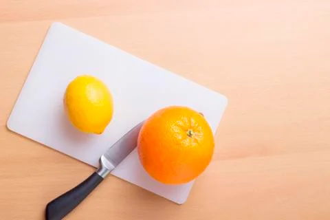 Whole orange Stock Photos