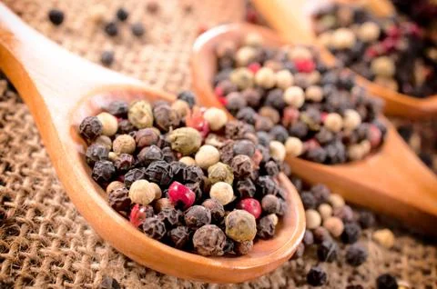 Whole pepper Stock Photos