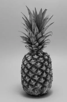 Whole pineapple fruit Stock Photos