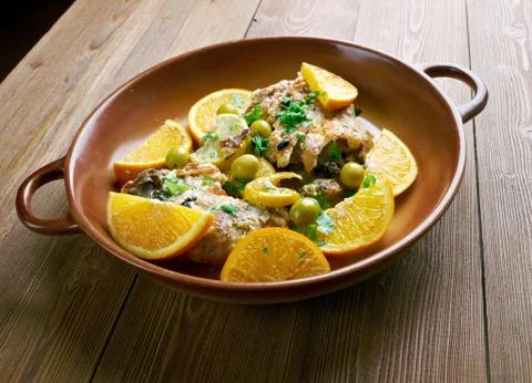 Whole roasted chicken Stock Photos