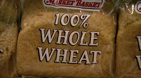 Whole Wheat Bread Vídeos de archivo 42010881