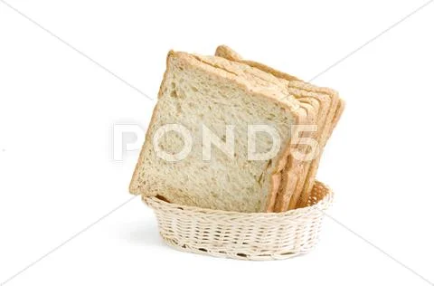 Whole wheat bread Stock Photos