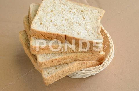 Whole wheat bread Stock Photos
