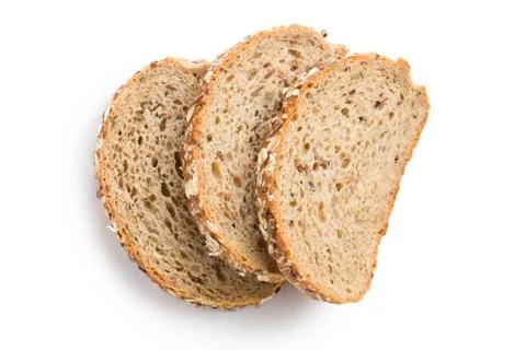 Whole wheat bread Stock Photos