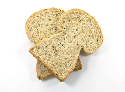 Whole wheat bread Stock Photos