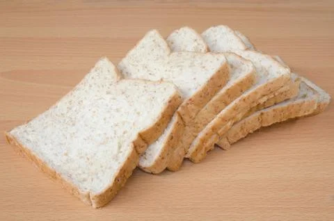 Whole wheat bread Stock Photos
