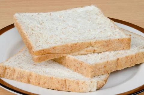 Whole wheat bread Stock Photos