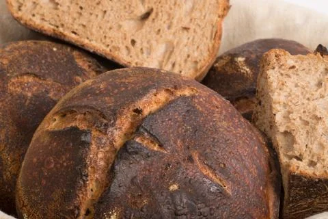 Whole wheat bread Foto stock