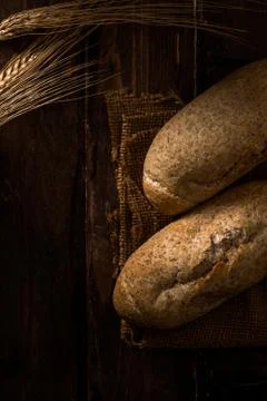Whole Wheat Bread Stock Photos
