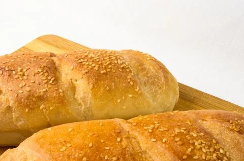 Whole wheat breads Stock Photos