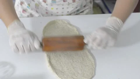 Whole wheat cereal Stock Footage 158343236