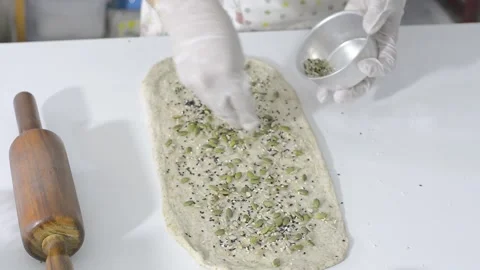 Whole wheat cereal Stock Footage 158343237