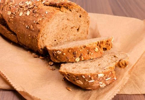 Wholemeal bread Stock Photos