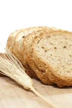 Wholemeal bread Stock-Fotos