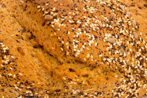 Wholemeal bread Stock Photos
