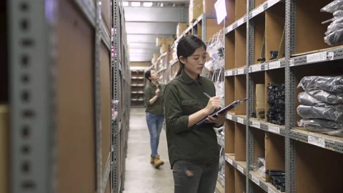 Wholesale logistic people and export Video stock 133400723