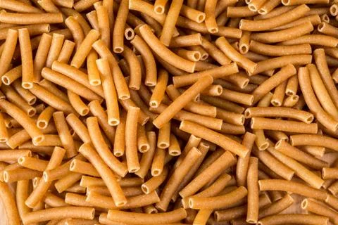 Wholewheat Macaroni Stock Photos