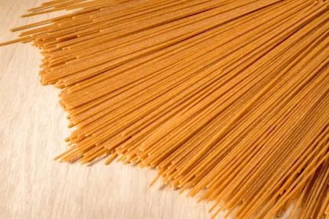 Wholewheat Spaghetti Stock Photos