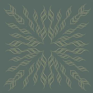 Whorls for design Stock Illustration