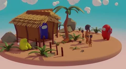 Who's the sus Illustrazione stock