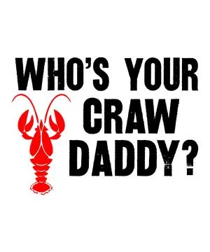 Who's Your Crawdaddy Stock Illustration