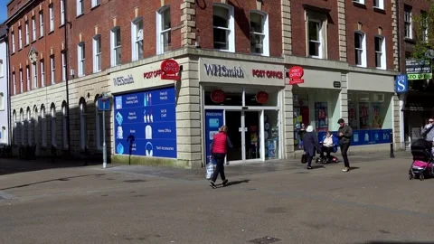 WHSmith and Post Office combined Stock Footage 273511001