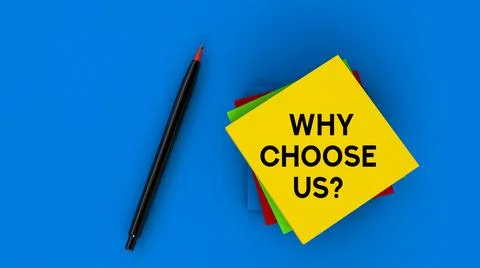 Why choose us Stock Photos