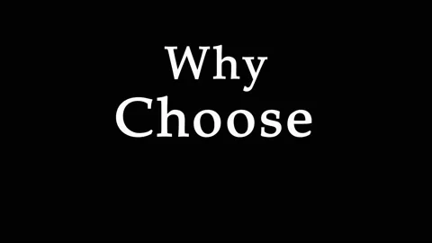 Why choose us, text, 4K video animation. Stock Footage 121586593